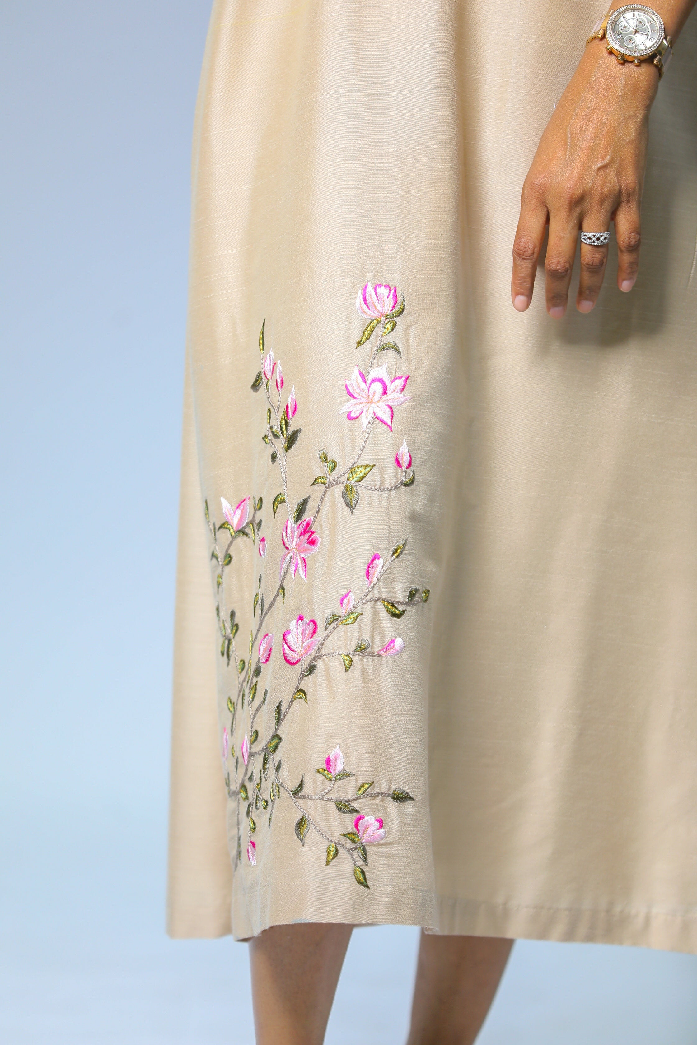 Embroidered Aline Dresses