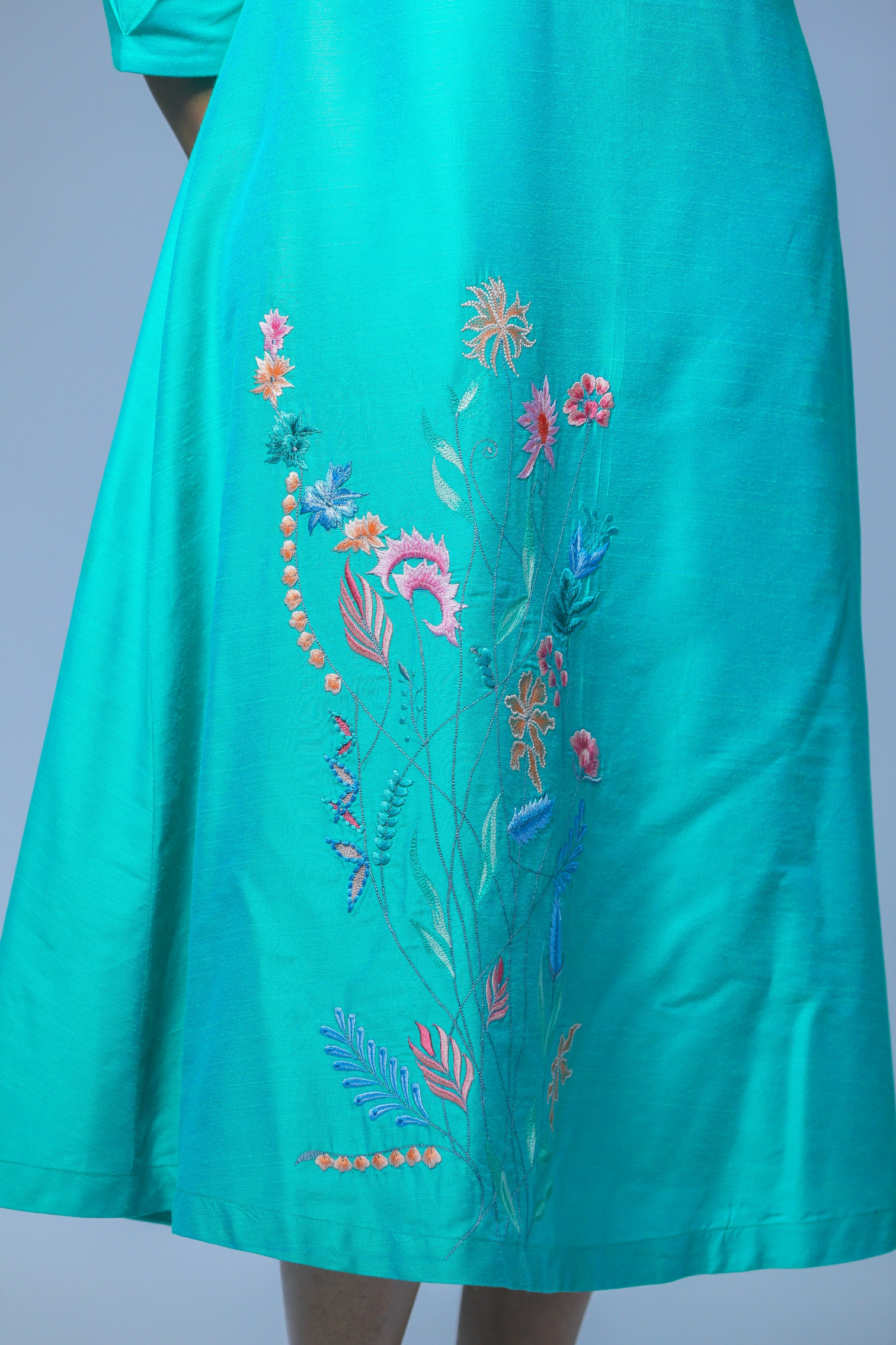 Embroidered Aline Dresses