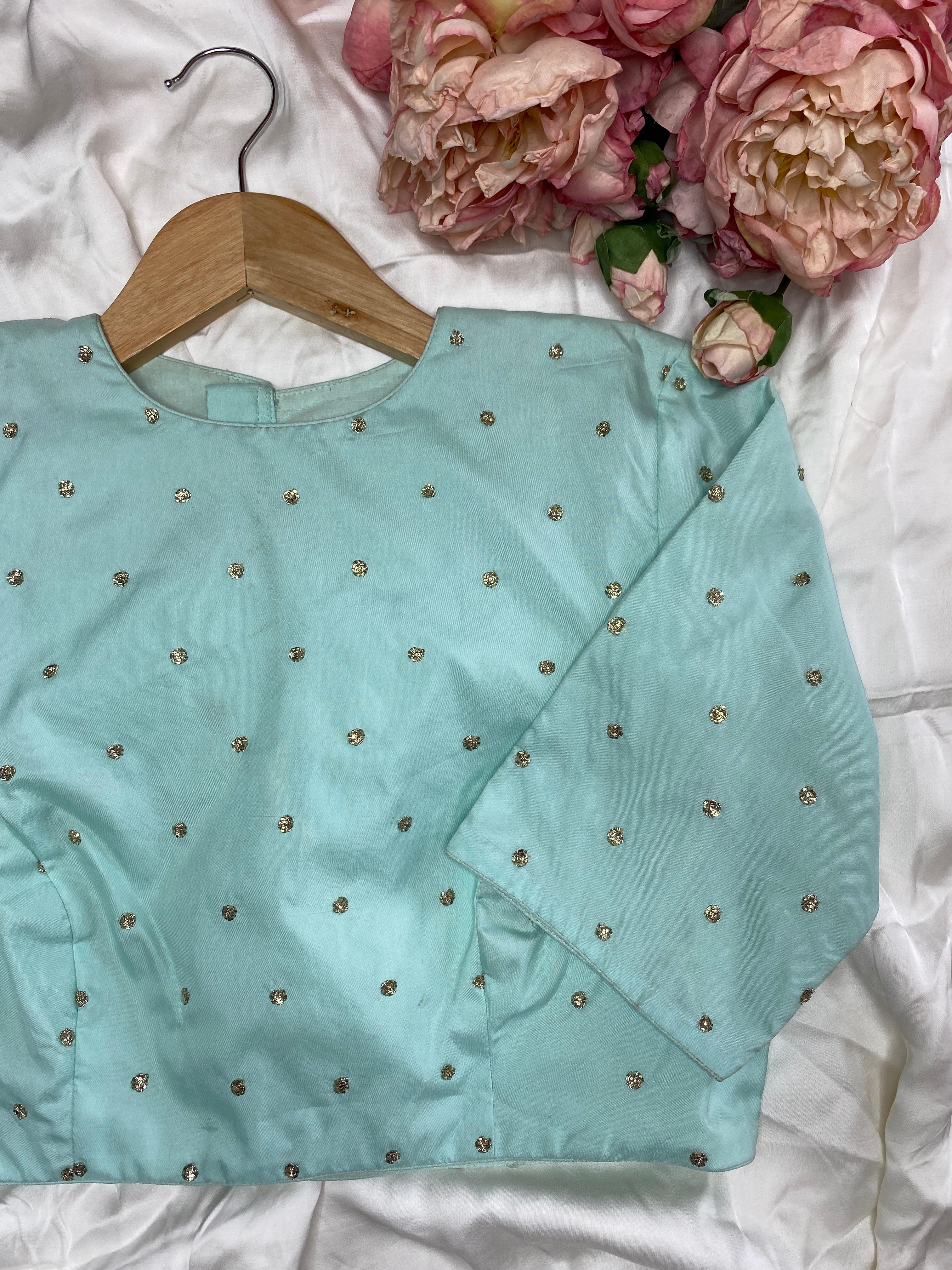 Silk Embroidered Blouses