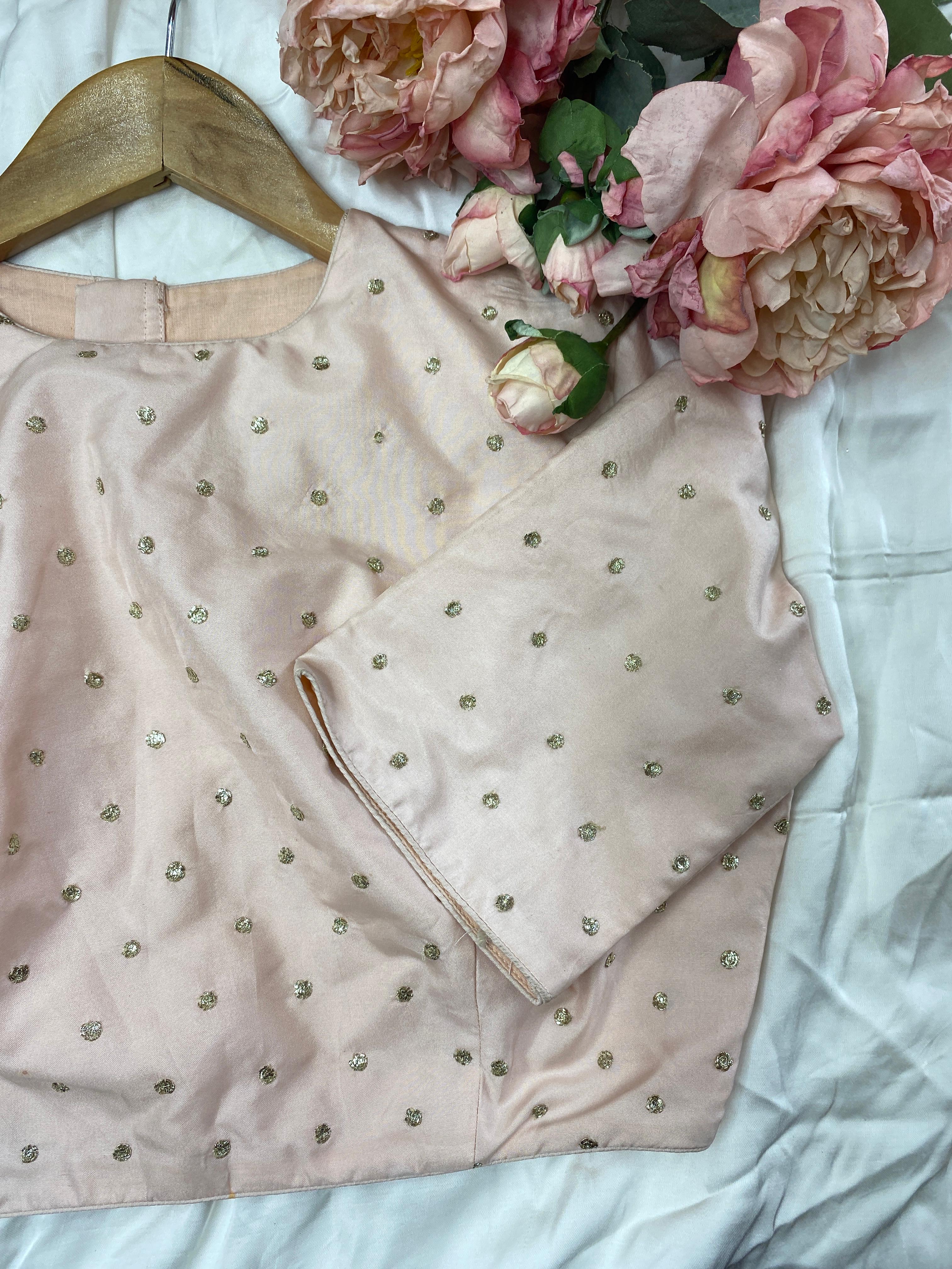 Silk Embroidered Blouses