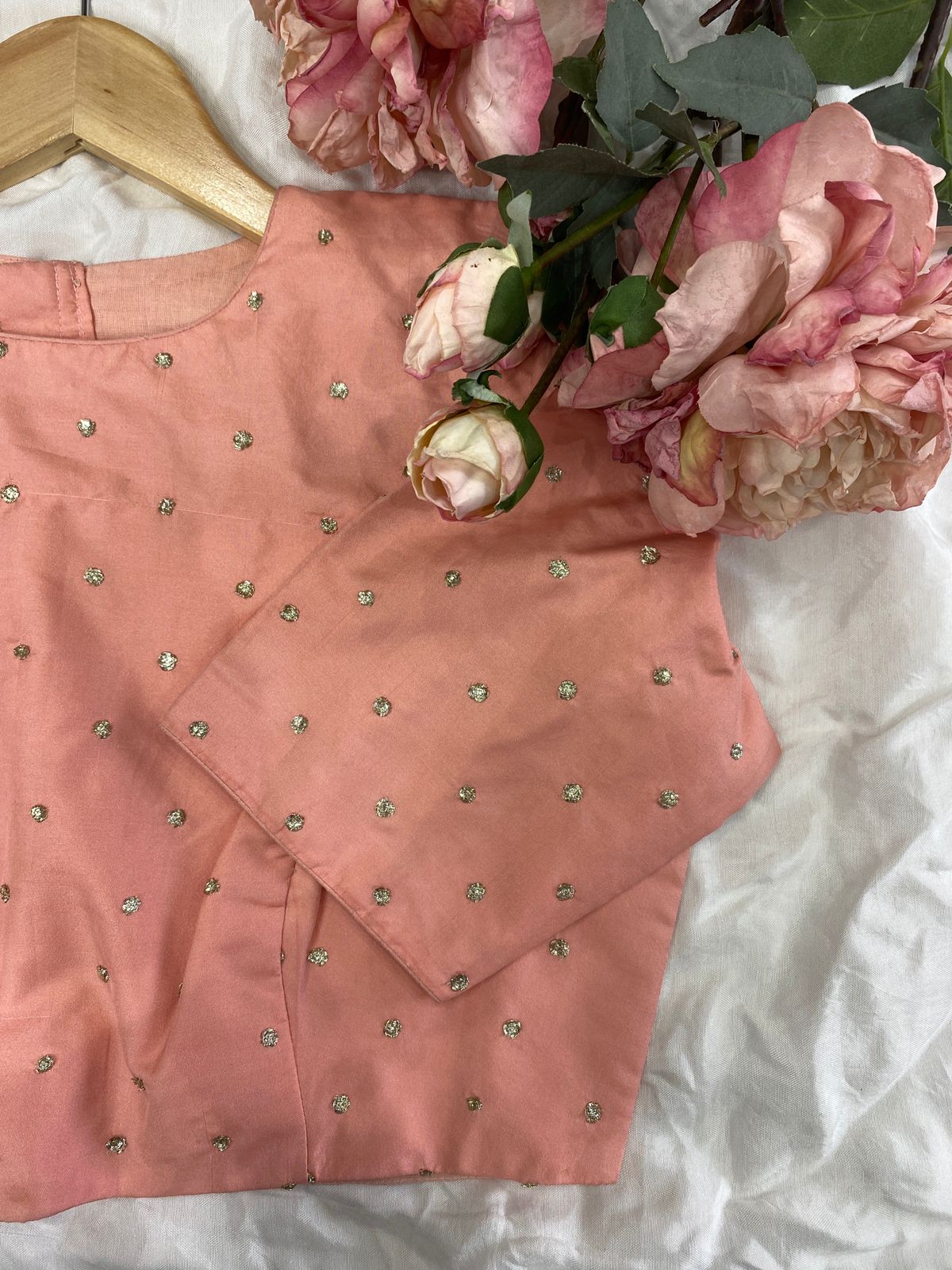 Silk Embroidered Blouses