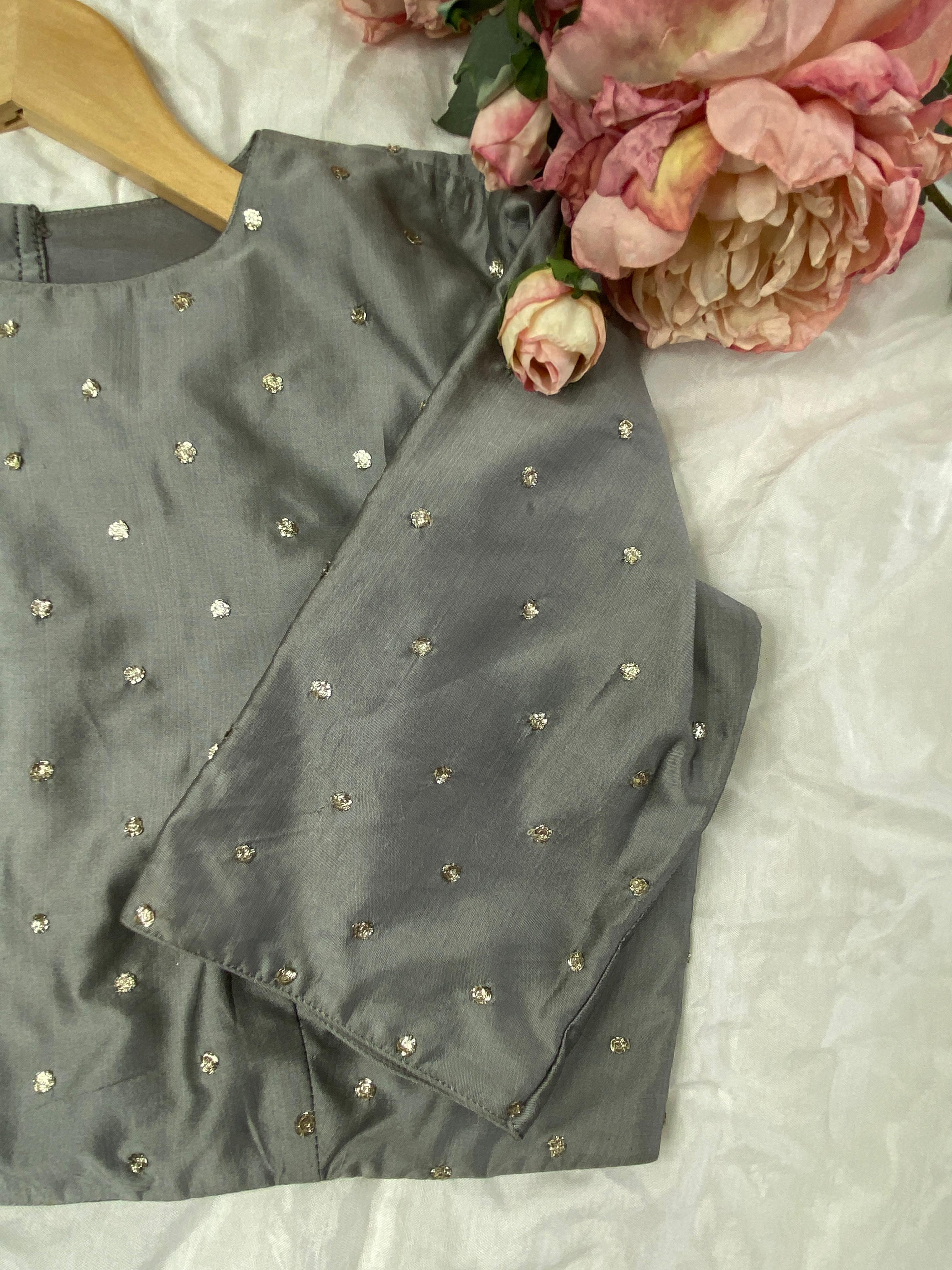 Silk Embroidered Blouses