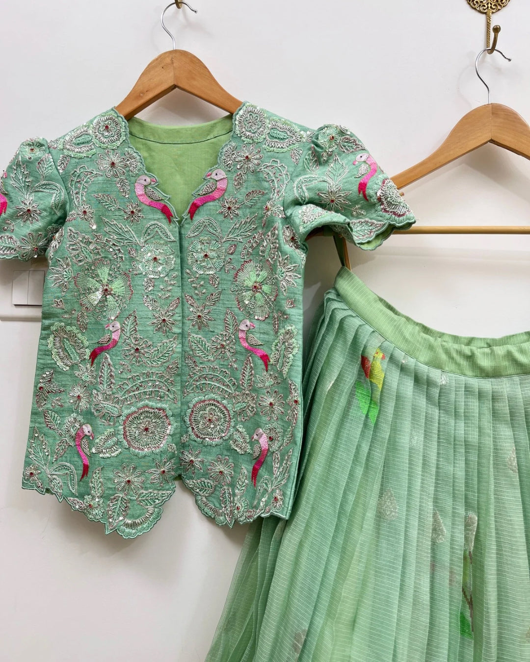 Zari kota Lehanga Blouse