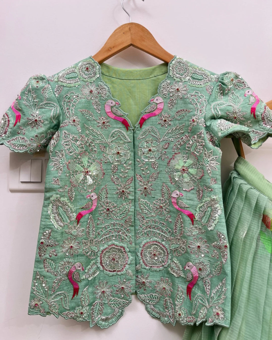 Zari kota Lehanga Blouse